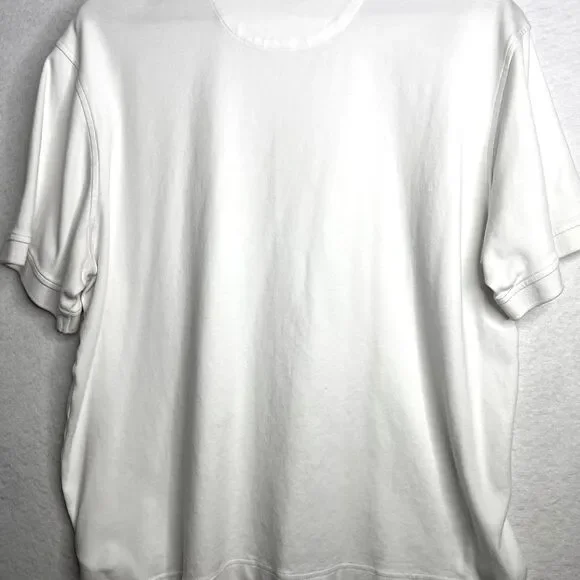 UNTUCKit Men's White Polo XL short sleeve Shirt resort business casual - Picture 10 of 13